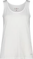 Koszulki i topy damskie - CMP Damski rozciągliwy poliester dżersej top koszulka, biały, 14 (L) - miniaturka - grafika 1