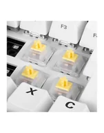 Klawiatury - Sharkoon Gateron Cap Milky-Yellow switch set, button switches yellow/Kolor: BIAŁY, 35 pieces - miniaturka - grafika 1