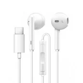 Słuchawki - Huawei CM33 Usb-c Białe Mikrofon Słuchawki Przewodowe Douszne Uniwersalne - miniaturka - grafika 1