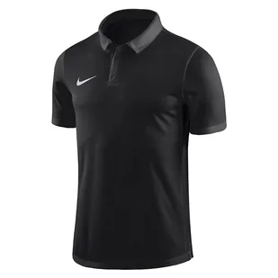 Nike, Koszulka męska, Dry Academy18 Football Polo, czarny, rozmiar S - Koszulki sportowe męskie - miniaturka - grafika 1