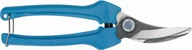 Nożyce i sekatory - Sekator Bahco Sekator Nożyczki florystyczne BAHCO Niebieskie do cięcia łodyg kwiatów, kiści winogron 10mm - miniaturka - grafika 1