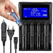 Ładowarki i akumulatory - ULTRA Szybka Ładowarka Do Akumulatorów AA i AAA Lii-PD4 - miniaturka - grafika 1