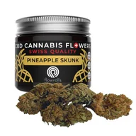 Zioła - SUSZ CBD Pineapple Skunk 10g, susz konopny, Flowrolls - miniaturka - grafika 1