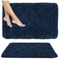 Dywaniki łazienkowe - DYWANIK ŁAZIENKOWY MIĘKKI SOFT ANTYPOŚLIZGOWY DEKORACYJNY CHŁONNY MOŻNA PRAĆ 60x100CM - miniaturka - grafika 1