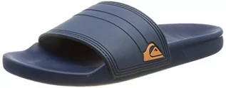 Sandały męskie - Quiksilver Rivi for Men Slide sandały męskie, niebieski - Blue Blue Yellow - 42 EU - grafika 1