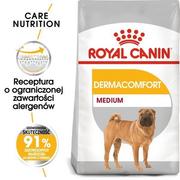 Sucha karma dla psów - Royal Canin Medium Dermacomfort 3 kg - miniaturka - grafika 1