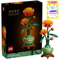 Klocki - LEGO KLOCKI ZESTAW BOTANICAL COLLECTION - CHRYZANTEMA KWIAT NA PREZENT 10368 KLOCKI + EBOOK - miniaturka - grafika 1