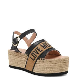 Love Moschino Sandały SAN.LOD. ZEPPA60 - Sandały damskie - miniaturka - grafika 1