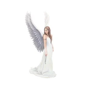 Figura anioła PRZEWODNIK DUCHOWY (24 cm) kolor - Figurki dekoracyjne - miniaturka - grafika 1
