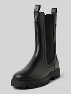 Botki damskie - Kozaki ze skóry bydlęcej - miniaturka - grafika 1