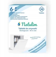 Akcesoria i części do zmywarek - Natulim, Eko tabletki do zmywarki 6w1, 30 sztuk - miniaturka - grafika 1