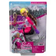 Lalki dla dziewczynek - Mattel Sporty zimowe - Paranarciarka alpejska Lalka HCN33 HCN33 - miniaturka - grafika 1