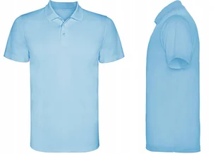 Koszulka POLO Sportowa Męska Polówka Roly 0404 NIEBIESKI Sky M - Koszulki męskie Koszulka POLO Sportowa Męska Polówka Roly 0404 NIEBIESKI Sky M - Koszulki męskie - miniaturka - grafika 1