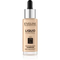 Podkłady do twarzy - Eveline KOL FLUID w droperze Liquid Control 015 - miniaturka - grafika 1