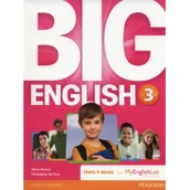 Książki do nauki języka angielskiego - Herrera Mario, Sol Cruz Christopher Big English 3 Pupil's Book with MyEnglishLab - mamy na stanie, wyślemy natychmiast - miniaturka - grafika 1