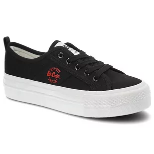 Lee Cooper, Trampki, LCW-22-31-0835L Black, rozmiar 40 - Moda i Uroda OUTLET - miniaturka - grafika 1