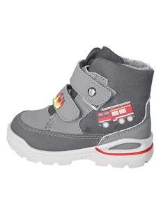 PEPINO Botki "Bastian" w kolorze szarym - Botki damskie - miniaturka - grafika 1