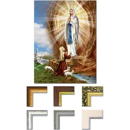 Obraz Matka Boża z Lourdes - Ikony i obrazy sakralne - miniaturka - grafika 1