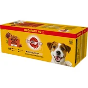 Mokra karma dla psów - Pedigree Vital protection z wołowiną 40 x 100 g - miniaturka - grafika 1