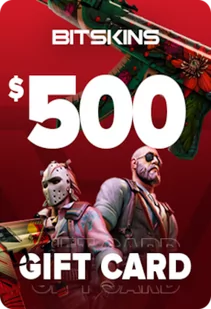 BitSkins.com Gift Card 500 USD - Key - GLOBAL - Kody i doładowania cyfrowe - miniaturka - grafika 1