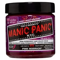 Farby do włosów i szampony koloryzujące - Manic Panic, Farba do włosów, Pink Warrior, 118ml - miniaturka - grafika 1