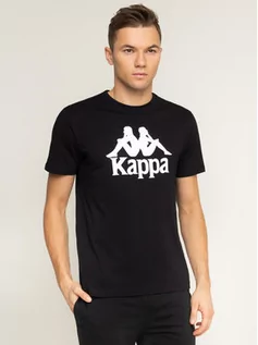 Koszulki i topy damskie - Kappa T-Shirt 303910 Czarny Regular Fit - grafika 1