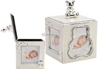 Pamiątka Chrztu Świętego - Szkatułka z ramkami na zdjęcia - Niezwykła pamiątka PREZENT - miniaturka - grafika 1