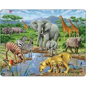 Puzzle - Larsen Puzzles African Savannah - miniaturka - grafika 1