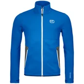 Bluzy sportowe męskie - Męska bluza Ortovox Fleece Jacket M Rozmiar: XL / Kolor: niebieski/szary - miniaturka - grafika 1