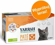 Mokra karma dla kotów - Zestaw mieszany Yarrah Bio Pâté, 8 x 100 g - Zestaw mieszany - miniaturka - grafika 1