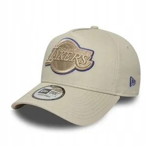 Czapka z daszkiem New Era Los Angeles Lakers beżowy r.uniwersalny - Czapki i chusty sportowe męskie - miniaturka - grafika 1