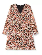 Sukienki - s.Oliver BLACK LABEL Sukienka damska, szara/czarna, 48 - miniaturka - grafika 1