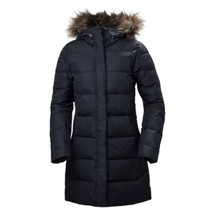 Damska Kurtka zimowa pikowana HELLY HANSEN W ADEN DOWN PARKA 54429_597 – Granatowy - Kurtki damskie - miniaturka - grafika 1