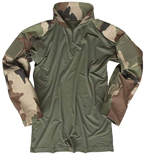 Mil-Tec Męska koszula taktyczna Combat Tarn polowa, zielona (Cce), XXL