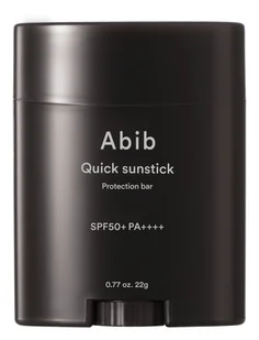 Abib Quick Sunstick Protection Bar SPF50+ Ochronny sztyft przeciwsłoneczny - Kremy do twarzy z filtrem - miniaturka - grafika 1
