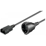 Kable komputerowe i do monitorów - Manhattan Kabel zasilający C14 / Schuko 1,5m - miniaturka - grafika 1