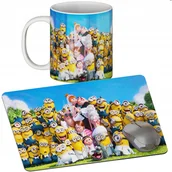 Podkładki pod mysz - Zestaw Kubek + Podkładka - Minionki - Prezent Wiele Wzorów + Imię - miniaturka - grafika 1