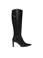 Kozaki damskie - GINO ROSSI Kozaki EO-LIDIA-121969 Czarny - miniaturka - grafika 1