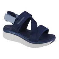 Sandały damskie - Sandały damskie, Skechers D'Lux Walker Kind Mind - miniaturka - grafika 1