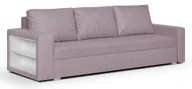 Sofy i kanapy - Kanapa sofa 3 os z funkcją spania MILO1 różowa - miniaturka - grafika 1