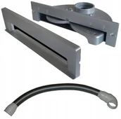 Akcesoria do odkurzaczy - Szufelka automatyczna EXCLUSIVE Z FRONTEM SREBRNA - miniaturka - grafika 1