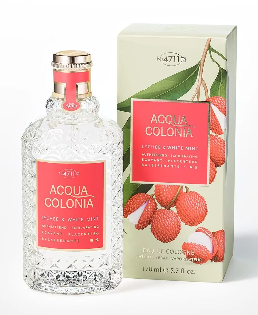 4711, Aqua Colonia Lychee & Mint, perfumy,, 170 ml
