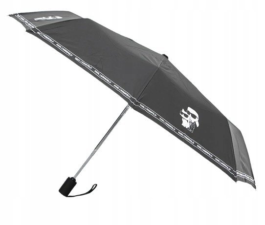 KARL LAGERFELD PARASOL CZARNY KLASYCZNY Z POKROWCEM I1B