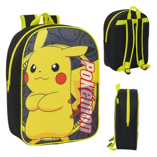 Safta Mały Plecak Przedszkolny Szkolny Na Wycieczki Dziecięcy Pokemon Pikachu - Plecaki szkolne i tornistry - miniaturka - grafika 1