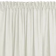 Zasłony - Zasłona MILANA kolor kremowy styl klasyczny taśma smok transparentna 7,5 cm z grzywką 3 cm szenila 140x175 homede - CURT/HOM/MIL - miniaturka - grafika 1