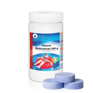 Chlor Do Basenu Tabletki 200g 1kg Blue - Akcesoria do basenów - miniaturka - grafika 1