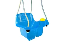 Place zabaw - Lean Toys, huśtawka kubełkowa, niebieska, 5037 - miniaturka - grafika 1