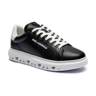 Karl Lagerfeld Skórzane sneakersy KAPRI KITE - Moda i Uroda OUTLET - miniaturka - grafika 1