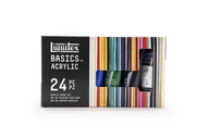 Farby i media malarskie - Zestaw farb akrylowych, Liquitex Basics, 24 kolory - miniaturka - grafika 1