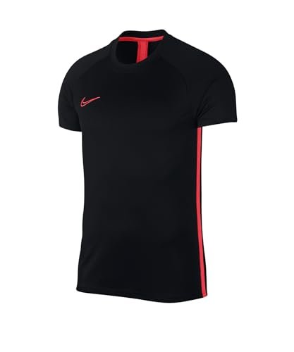 Nike Męska koszulka M NK Dry AcDMY Top SS Black/Ember Glow XS